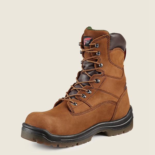 Safety Støvler Herre - Red Wing King Toe® - 8-Inch Insulated Waterproof Toe - Brune - PCKVGI-083